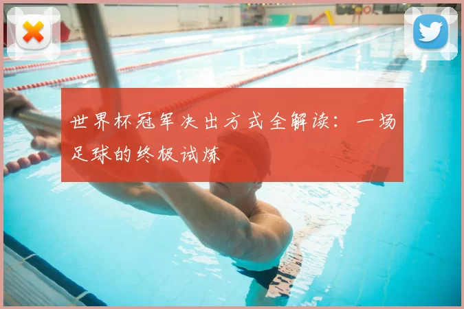 世界杯冠军决出方式全解读：一场足球的终极试炼
