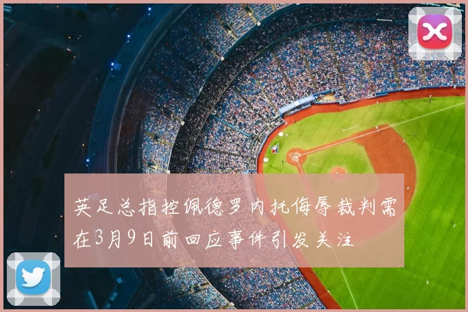 英足总指控佩德罗内托侮辱裁判需在3月9日前回应事件引发关注