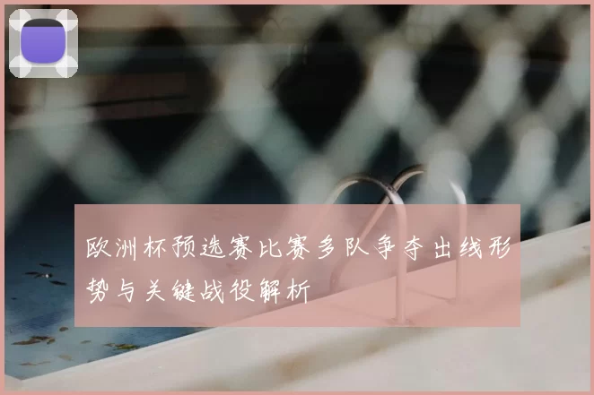欧洲杯预选赛比赛多队争夺出线形势与关键战役解析
