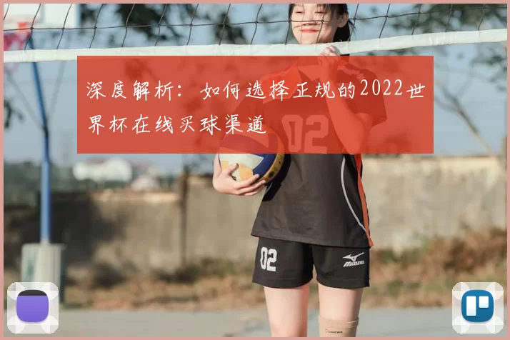深度解析:如何选择正规的2022世界杯在线买球渠道