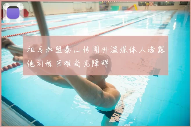 祖马加盟泰山传闻升温媒体人透露他训练困难尚无障碍