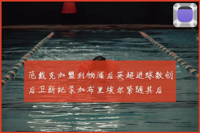 范戴克加盟利物浦后英超进球数创后卫新纪录加布里埃尔紧随其后